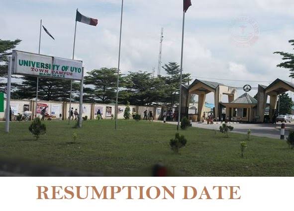 UNIUYO Resumption Date 