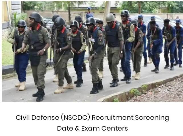 NSCDC Screening Date